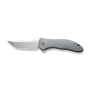 Civivi Synergy4 Folding Knife Gray G10 Handle Nitro-V Tanto Plain Edge Satin Finish C21018B-2 Civivi Synergy4 Folding Knife Gray G10 Handle Nitro-V Tanto Plain Edge Satin Finish C21018B-2