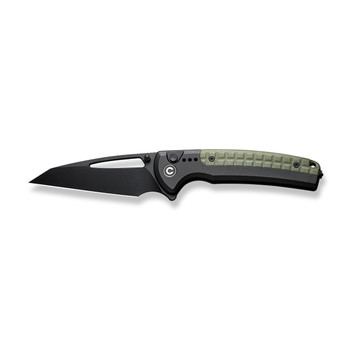 Civivi Sentinel Strike Folding Knife Black/OD Green Aluminum Handle K110 Reverse Tanto Plain Black Blade C22025B-3 Civivi Sentinel Strike Folding Knife Black/OD Green Aluminum Handle K110 Reverse Tanto Plain Black Blade C22025B-3