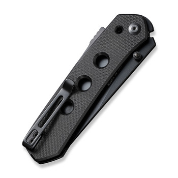 Civivi Vision FG Folding Knife Black G10 Handle Nitro-V Reverse Tanto Plain Black Blade C22036-1 Civivi Vision FG Folding Knife Black G10 Handle Nitro-V Reverse Tanto Plain Black Blade C22036-1