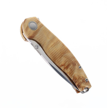 Viper Knives Vale Folding Knife Flamed Poplar Wood Handle Magnacut Steel Plain Edge Satin Finish V6004PI Viper Knives Vale Folding Knife Flamed Poplar Wood Handle Magnacut Steel Plain Edge Satin Finish V6004PI