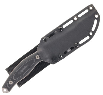 Bastard Knives Reaper Fixed Blade Knife Black Micarta Handle Sleipner Steel Blade Kydex Sheath Bastard Knives Reaper Fixed Blade Knife Black Micarta Handle Sleipner Steel Blade Kydex Sheath