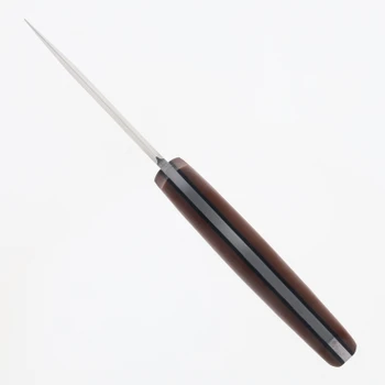 Bastard Knives Sirius Fixed Blade Knife Brown Micarta handle Sleipner Steel Blade