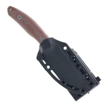 Bastard Knives Sirius Fixed Blade Knife Brown Micarta handle Sleipner Steel Blade