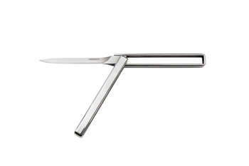 Mikov Kostka Cube Folding Knife Stainless Steel Handle 440A Plain Edge V2203032