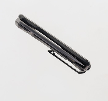 Lion Steel Nano Flipper Pocket Knife Magnacut Steel Carbon Fiber Handle NA01-CF