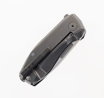 Lion Steel Nano Flipper Pocket Knife Magnacut Steel Carbon Fiber Handle NA01-CF