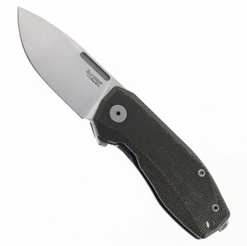 Lion Steel Nano Flipper Pocket Knife Magnacut Steel Green Micarta Handle NA01-CVG Lion Steel Nano Flipper Pocket Knife Magnacut Steel Green Micarta Handle NA01-CVG