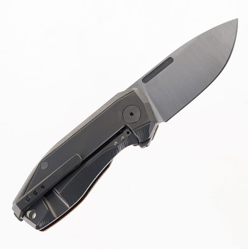 Lion Steel Nano Flipper Pocket Knife Magnacut Steel Natural Canvas Micarta Handle NA01-CVN Lion Steel Nano Flipper Pocket Knife Magnacut Steel Natural Canvas Micarta Handle NA01-CVN
