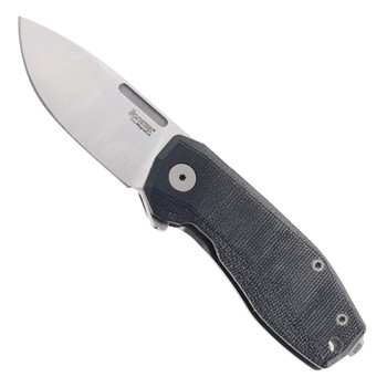 Lion Steel Nano Flipper Pocket Knife Magnacut Steel Black Canvas Micarta Handle NA01-CVB Lion Steel Nano Flipper Pocket Knife Magnacut Steel Black Canvas Micarta Handle NA01-CVB