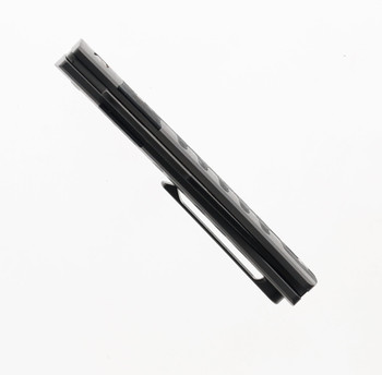 TwoSun TS123-M390-CF Slip Joint Knife Titanium + Carbon Fiber Inlay Handle Plain M390 Blade