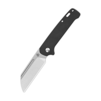 QSP Penguin Slip Joint Folding Knife Black G10 Handle 14C28N Plain Edge QS130SJ-B