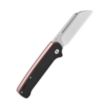 QSP Penguin Slip Joint Folding Knife Black G10 Handle 14C28N Plain Edge QS130SJ-B