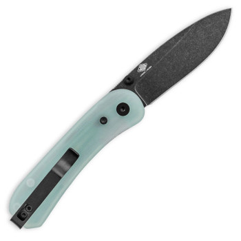 Knafs Lander Folding Knife Natural G10 Handle 14C28N Drop Point Plain Edge Black Stonewash Finish Knafs Lander Folding Knife Natural G10 Handle 14C28N Drop Point Plain Edge Black Stonewash Finish