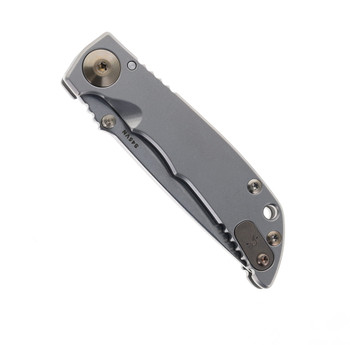 Spartan Harsey Folding Knife Titanium/Bronze Hardware Handle S45VN Drop Point Plain Edge SF10SWBZ