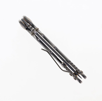 Spartan Harsey Folding Knife Titanium/Bronze Hardware Handle S45VN Drop Point Plain Edge SF10SWBZ