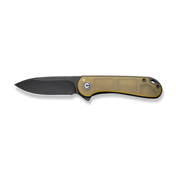 Civivi Elementum Folding Knife Bead Blast Ultem Handle D2 Drop Point Plain Edge Black Stonewash Finish C907A-5 Civivi Elementum Folding Knife Bead Blast Ultem Handle D2 Drop Point Plain Edge Black Stonewash Finish C907A-5