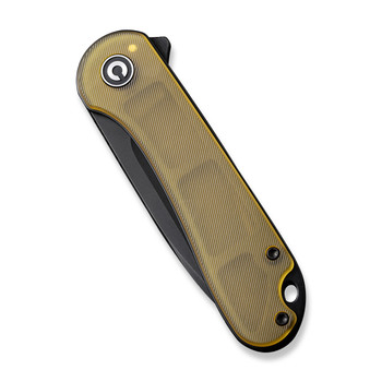 Civivi Elementum Folding Knife Bead Blast Ultem Handle D2 Drop Point Plain Edge Black Stonewash Finish C907A-5 Civivi Elementum Folding Knife Bead Blast Ultem Handle D2 Drop Point Plain Edge Black Stonewash Finish C907A-5
