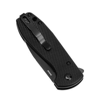 Kizer Amicus Folding Knife Black G10 Handle 9Cr18MoV Drop Point Plain Black Blade L3002A1 Kizer Amicus Folding Knife Black G10 Handle 9Cr18MoV Drop Point Plain Black Blade L3002A1