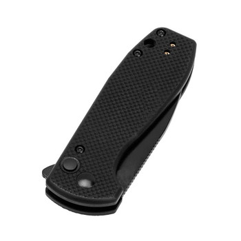 Kizer Amicus Folding Knife Black G10 Handle 9Cr18MoV Drop Point Plain Black Blade L3002A1 Kizer Amicus Folding Knife Black G10 Handle 9Cr18MoV Drop Point Plain Black Blade L3002A1