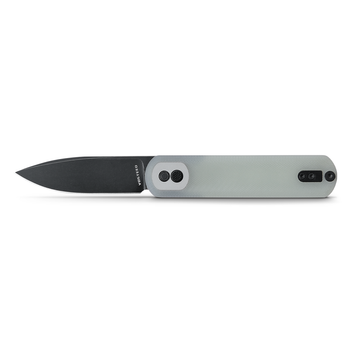 Vosteed Corgi Flipper Button Lock Folding Knife Jade G10 Handle 14C28N Plain Edge Black Stonewash Finish A0710 Vosteed Corgi Flipper Button Lock Folding Knife Jade G10 Handle 14C28N Plain Edge Black Stonewash Finish A0710