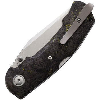 Viper Turn Essential Lockback Folding Knife Carbon Fiber Handle M390 Clip Point Plain Edge Satin Finish