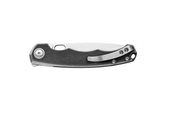 MKM Eclipse Folding Knife Black Stonewash Titanium Handle Magnacut Plain Edge Stonewash Finish MKM EL-GYBK Eclipse MKM Eclipse Folding Knife Black Stonewash Titanium Handle Magnacut Plain Edge Stonewash Finish MKM EL-GYBK Eclipse