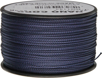 (Thread Size) Parachute Cord Navy Nano Cord .75 mm x 300 ft RG1143 (Thread Size) Parachute Cord Navy Nano Cord .75 mm x 300 ft RG1143