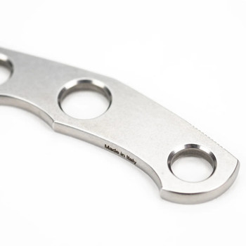 GiantMouse Knives GMF1 Fixed Blade Knife N690 Handle/Blade Plain Edge Stonewash Finish