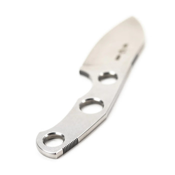 GiantMouse Knives GMF1 Fixed Blade Knife N690 Handle/Blade Plain Edge Stonewash Finish