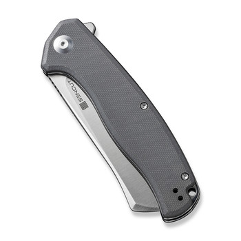 Sencut Traxler Folding Knife Gray G10 Handle 9Cr18MoV Sheepsfoot Plain Edge Satin Finish S20057C-3 Sencut Traxler Folding Knife Gray G10 Handle 9Cr18MoV Sheepsfoot Plain Edge Satin Finish S20057C-3