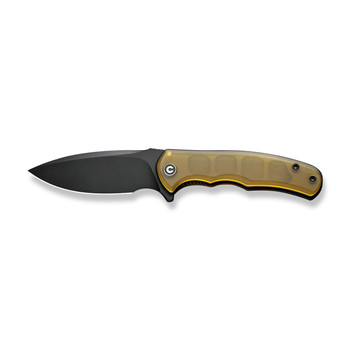 Civivi Mini Praxis Folding Knife Polished Ultem Handle D2 Drop Point Plain Edge Black Stonewash Finish C18026C-5 Civivi Mini Praxis Folding Knife Polished Ultem Handle D2 Drop Point Plain Edge Black Stonewash Finish C18026C-5