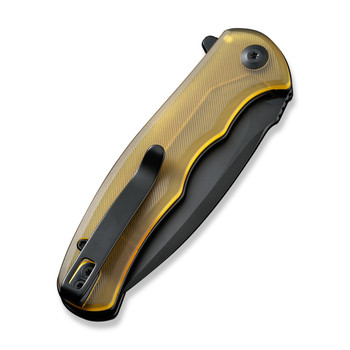 Civivi Mini Praxis Folding Knife Polished Ultem Handle D2 Drop Point Plain Edge Black Stonewash Finish C18026C-5 Civivi Mini Praxis Folding Knife Polished Ultem Handle D2 Drop Point Plain Edge Black Stonewash Finish C18026C-5