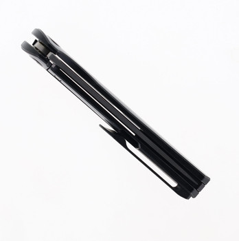 CMB Made Knives Tiguass Sasori Pocket Knife Black Titanium Handle M390 Blade CMB-15B CMB Made Knives Tiguass Sasori Pocket Knife Black Titanium Handle M390 Blade CMB-15B