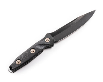 Microtech Socom Alpha Fixed Blade Knife Black Carbon Fiber Handle Clip Point Plain Black Blade 113-1DLCCFS Microtech Socom Alpha Fixed Blade Knife Black Carbon Fiber Handle Clip Point Plain Black Blade 113-1DLCCFS