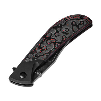 Kizer Phoenix Black Stonewashed S35VN Blade Black/Red Fatcarbon & Aluminium Handle Ki4647A1 Kizer Phoenix Black Stonewashed S35VN Blade Black/Red Fatcarbon & Aluminium Handle Ki4647A1