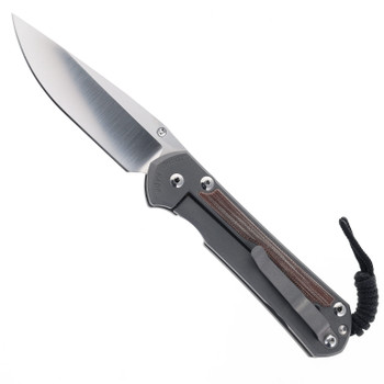 LEFT HANDED Chris Reeve Large Sebenza 31 Folding Knife Natural Canvas Micarta Handle Magnacut Drop Point Plain Edge L31-1241 LEFT HANDED Chris Reeve Large Sebenza 31 Folding Knife Natural Canvas Micarta Handle Magnacut Drop Point Plain Edge L31-1241
