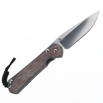 LEFT HANDED Chris Reeve Large Sebenza 31 Folding Knife Natural Canvas Micarta Handle Magnacut Drop Point Plain Edge L31-1241 LEFT HANDED Chris Reeve Large Sebenza 31 Folding Knife Natural Canvas Micarta Handle Magnacut Drop Point Plain Edge L31-1241