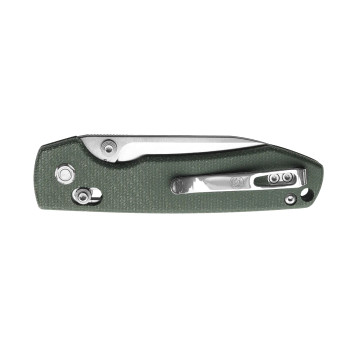 Vosteed Raccoon Cross Bar Green Micarta Handle Satin 14c28n Blade RCCB32VTMN Vosteed Raccoon Cross Bar Green Micarta Handle Satin 14c28n Blade RCCB32VTMN