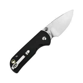 CJRB Mica Pocket Knife Black Aluminum Handle AR-RPM9 Drop Point Blade J1934-BK CJRB Mica Pocket Knife Black Aluminum Handle AR-RPM9 Drop Point Blade J1934-BK