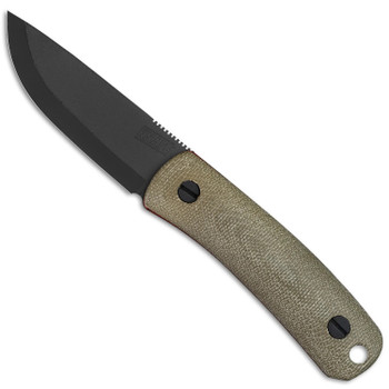 Knafs Lulu Fixed Blade Knife Green Micarta Handle Magnacut Drop Point Plain Black Blade KNAFS-00251 Knafs Lulu Fixed Blade Knife Green Micarta Handle Magnacut Drop Point Plain Black Blade KNAFS-00251