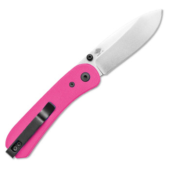 Knafs Knafs Lander Folding Knife Pink G10 Handle D2 Drop Point Plain Edge KNAFS-00188 Knafs Knafs Lander Folding Knife Pink G10 Handle D2 Drop Point Plain Edge KNAFS-00188