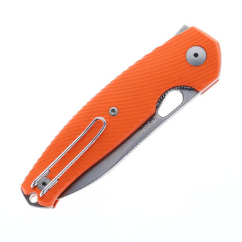 GiantMouse Jagt Pocket Knife Magnacut Steel Orange G10 Handle