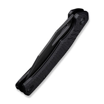 Civivi BullTusk Folding Knife Black Coarse G10 Handle 14C28N Clip Point Plain Edge Black Stonewash Finish C23017-1 Civivi BullTusk Folding Knife Black Coarse G10 Handle 14C28N Clip Point Plain Edge Black Stonewash Finish C23017-1