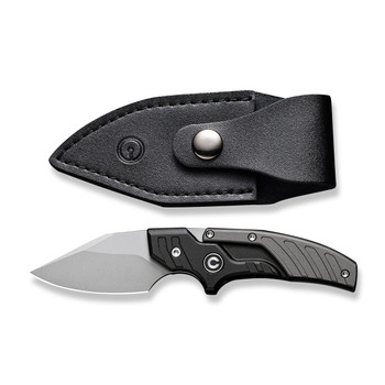 Civivi Typhoeus Adjustable Fixed Blade Knife Black/Gray Aluminum Handle 14C28N Plain Edge Stonewash Finish C21036-3 Civivi Typhoeus Adjustable Fixed Blade Knife Black/Gray Aluminum Handle 14C28N Plain Edge Stonewash Finish C21036-3