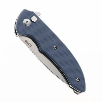 CJRB Space Cowboy Pocket Knife Gray G10 Handle AR-RPM9 Blade J1930-GY