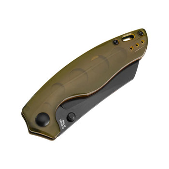 Discontinued Kizer Towser K Pocket Knife Black Stonewashed 154CM Blade Ultem PEI Handle V4593C6 Discontinued Kizer Towser K Pocket Knife Black Stonewashed 154CM Blade Ultem PEI Handle V4593C6