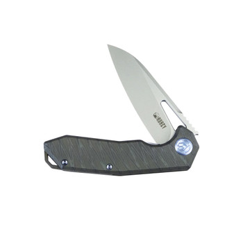 Kubey Vagrant Folding Knife Flame Titanium Handle S35VN Sheepsfoot Plain Edge Beadblast Finish KB284E Kubey Vagrant Folding Knife Flame Titanium Handle S35VN Sheepsfoot Plain Edge Beadblast Finish KB284E