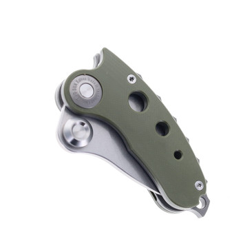 TwoSun Knives TS417-D2  Wong Design Pocket Knife Green G10 & Titanium Handle D2 Steel TwoSun Knives TS417-D2  Wong Design Pocket Knife Green G10 & Titanium Handle D2 Steel