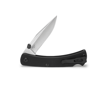Buck 110 Slim Pro TRX Folding Knife Black G10 Handle S30V Clip Plain 110BKS3
