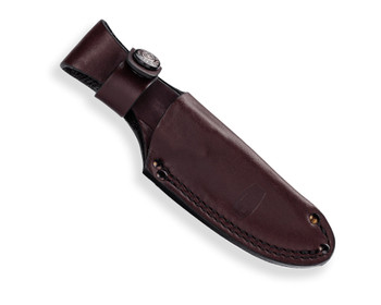 Buck 662 Alpha Scout Fixed Blade Knife Machine Textured Walnut Dymalux Handle S35VN Drop Point Plain Edge BU662WAS